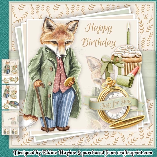 Birthday Fox Mini Kit