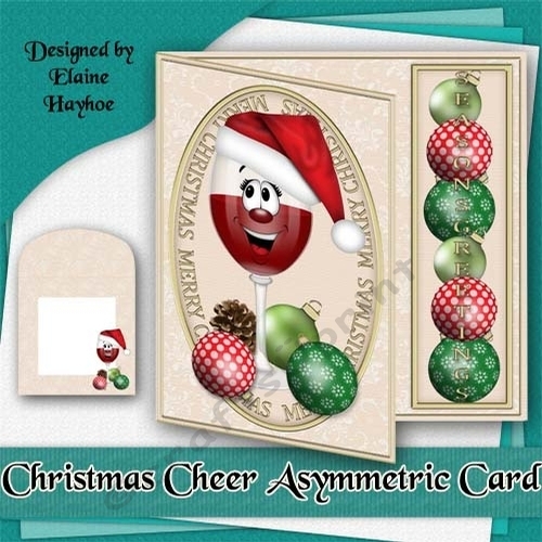 Christmas Cheer Asymmetric Card Kit