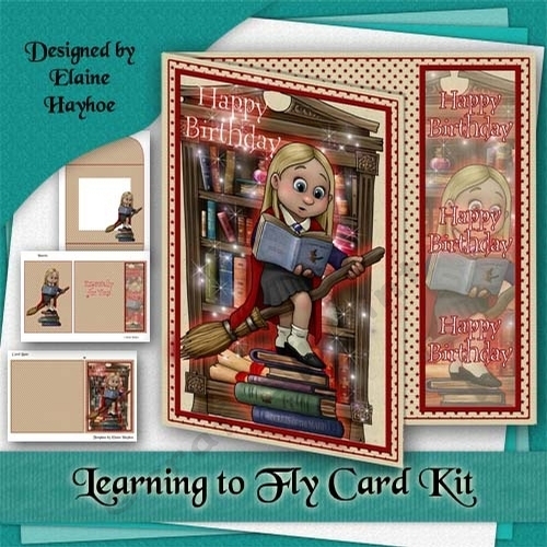 Learning to Fly Birthday Card Kit
