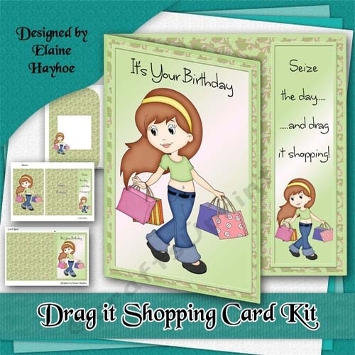 Drag it Shopping Card Kit