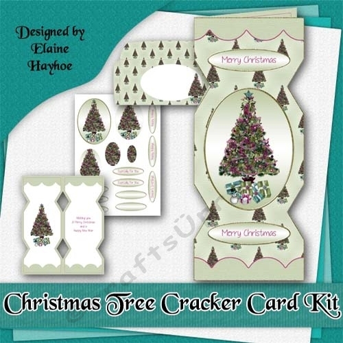 Christmas Tree Cracker Card Kit