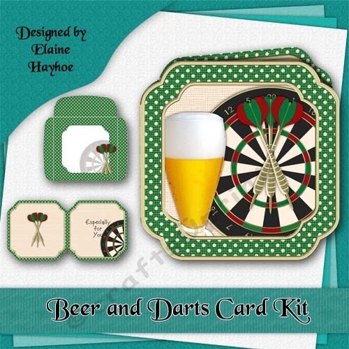 Beer and Darts Card Kit