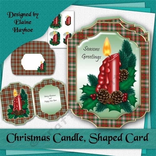Christmas Candle Card Kit