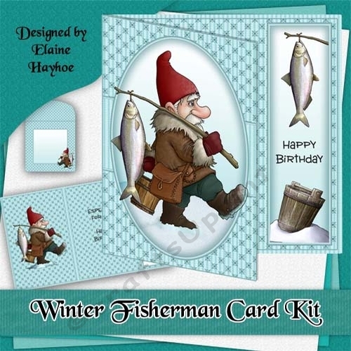 The Winter Fisherman Card Kit