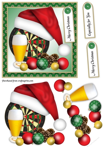 Christmas Dartboard