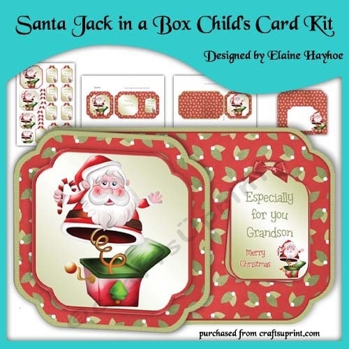 Santa Jack in a Box Card Kit