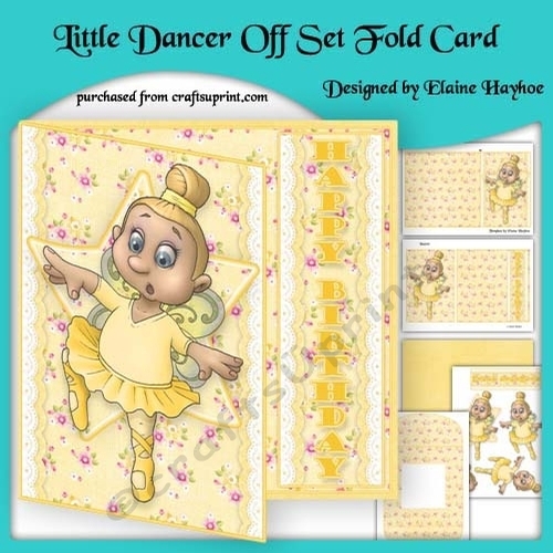 Little Dancer Birthday Card Kit
