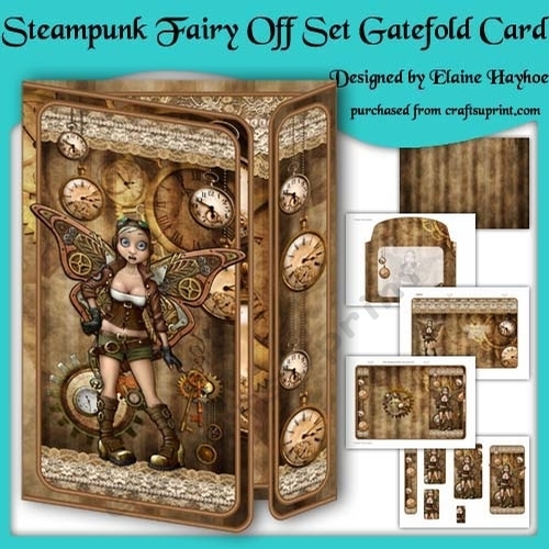Steampunk Fairy Card Kit