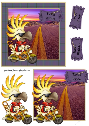 Ticket to Ride Topper/Cardfront