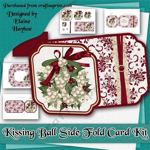 Kissing Ball Card Kit