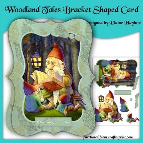 Woodland Tales Bracket Shaped Card Kit