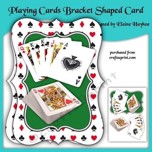 Playing Cards Bracket Shaped Card Kit