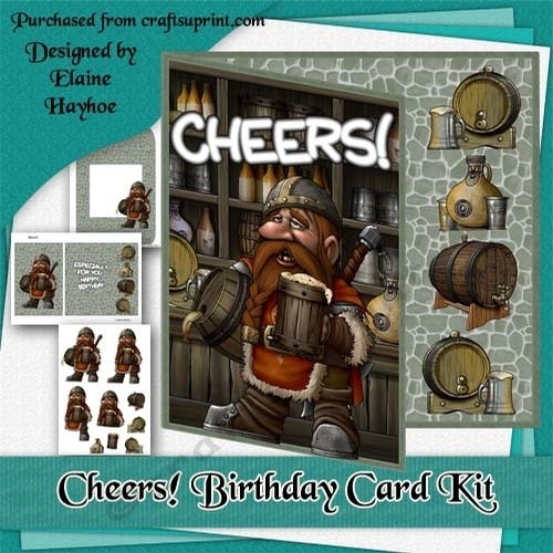 Cheers Birthday Card Kit