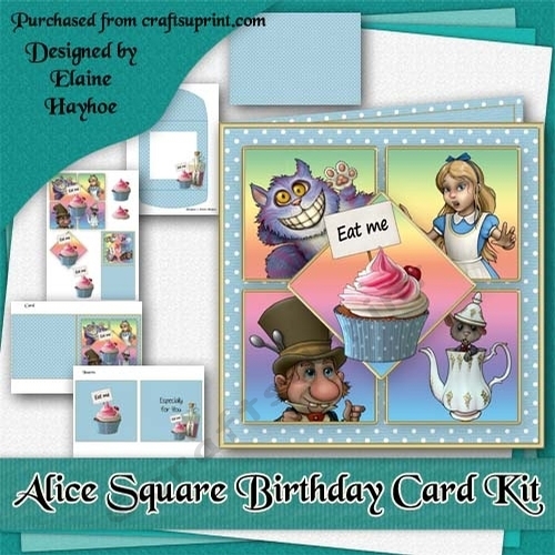 Alice Square Card Kit