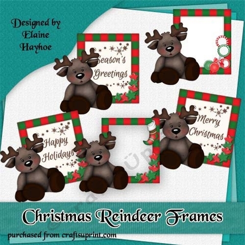 Christmas Reindeer Frames