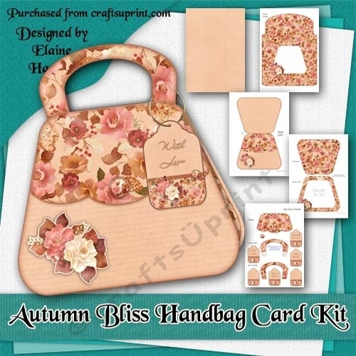 Autumn Bliss Handbag Shaped Card Kit