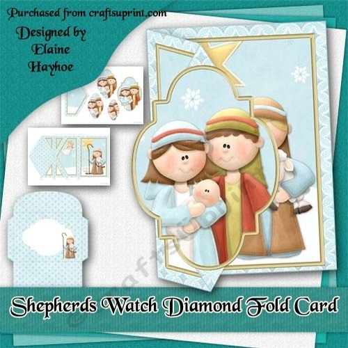 Shepherds Watch Diamond Fold Card Kit