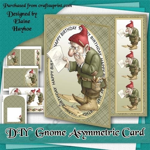 DIY Gnome Asymmetric Card Kit