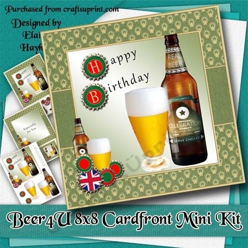 Beer 4 U 8x8 Card Mini Kit