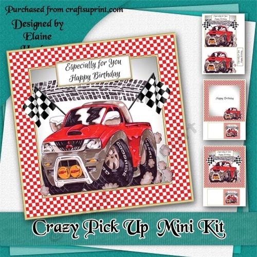 Crazy Pick Up Birthday Mini Kit