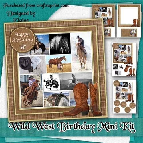 Wild West Birthday Mini Kit
