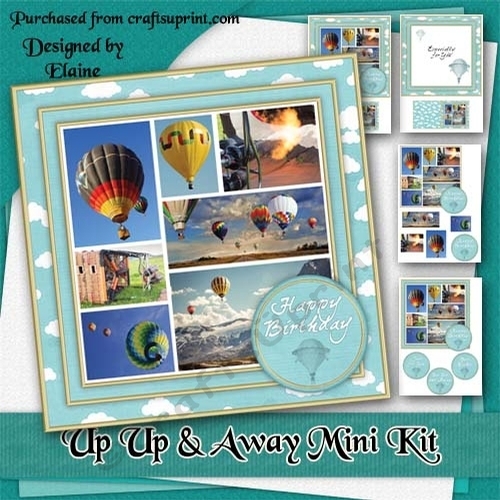 Up Up and Away Birthday Mini Kit