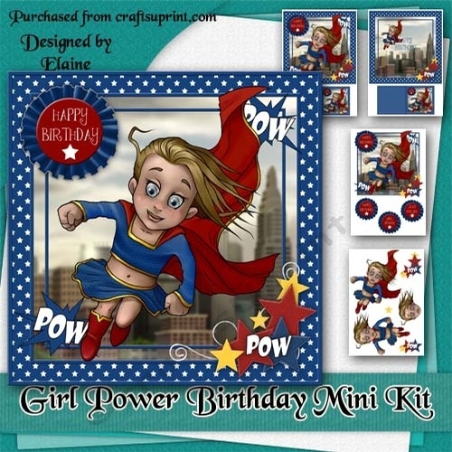 Girl Power Birthday Mini Kit