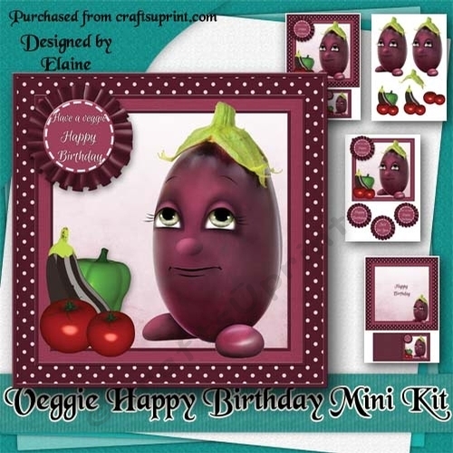 Veggie Happy Birthday Mini Kit