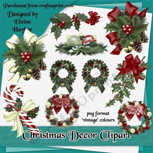 Christmas Decor Clipart