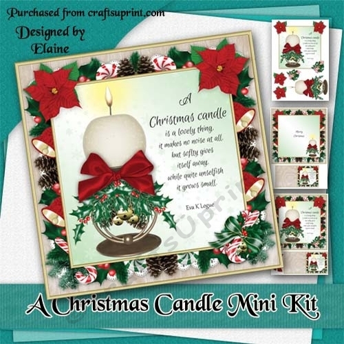 A Christmas Candle Mini Kit