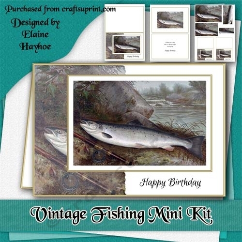 Vintage Fishing Mini Kit