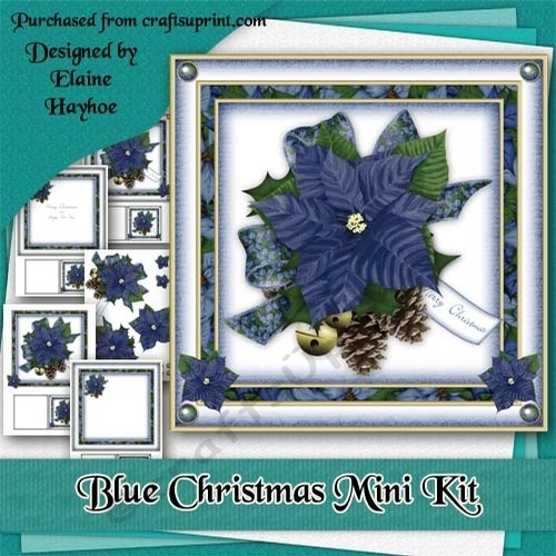Blue Christmas Mini Kit