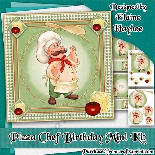 Pizza Chef Birthday Mini Kit