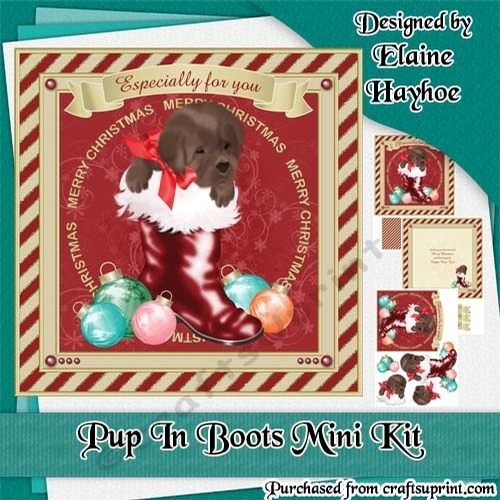 Pup In Boots Christmas Mini Ki