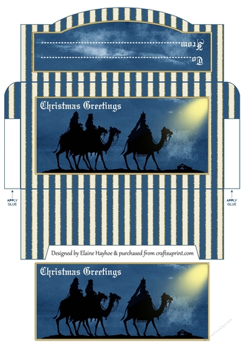 Three Kings Money Holder Envelope
