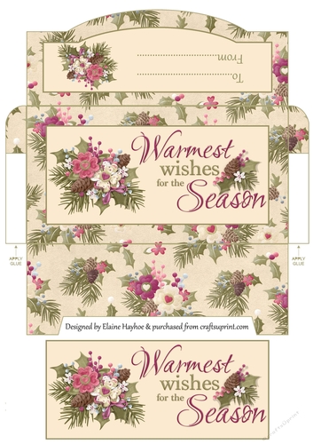 Woodland Wishes MoneyHolder Envelope