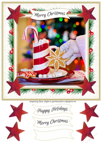 Quickneasy Christmas Card Front 3