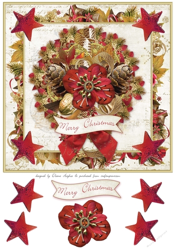 Quickneasy Christmas card Front 4