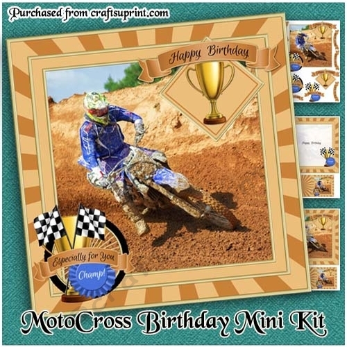 MotoCross Birthday Mini Kit