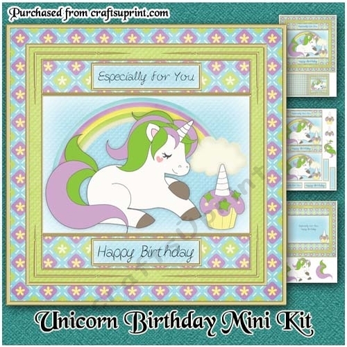 Unicorn Birthday Mini Kit