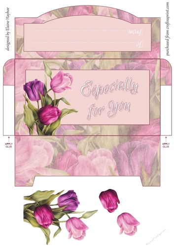 Especially for You Tulips Cash Envelope 