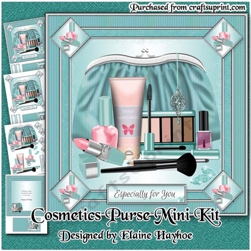 Cosmetics Purse Birthday Mini Kit
