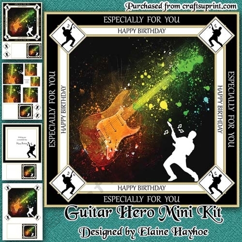 Guitar Hero Birthday Mini Kit