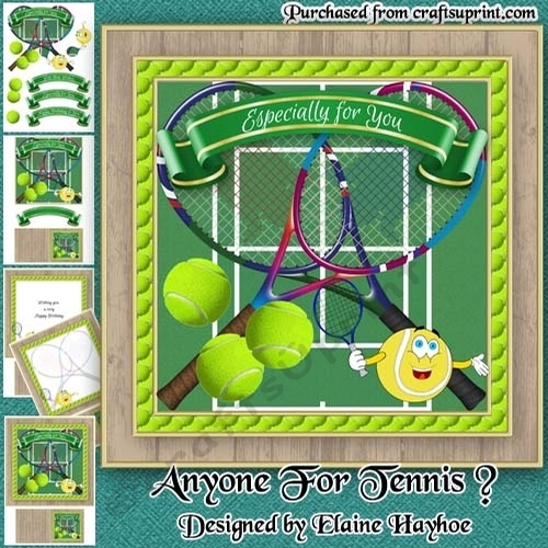 Anyone for Tennis Birthday Mini Kit
