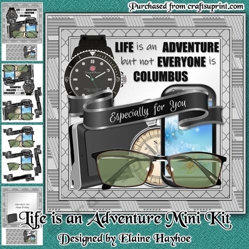 Life Is An Adventure Mini Kit