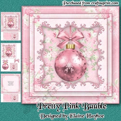 Pretty Pink Bauble Mini Kit