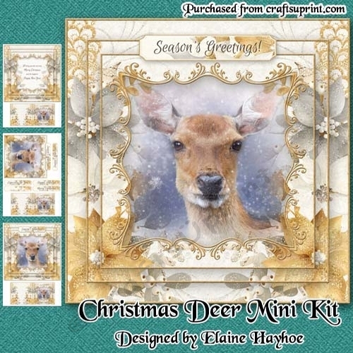 Christmas Deer Mini Kit