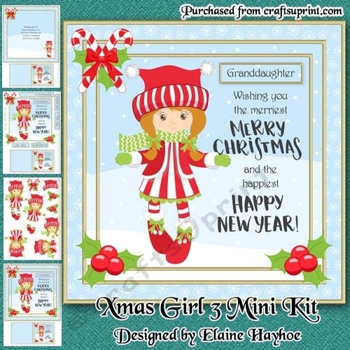 Xmas Girl 3 Mini Kit