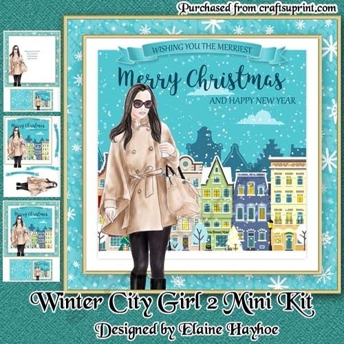 Winter City Girl 2 Mini Kit
