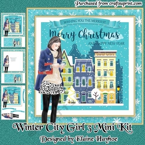 Winter City Girl 3 Mini Kit